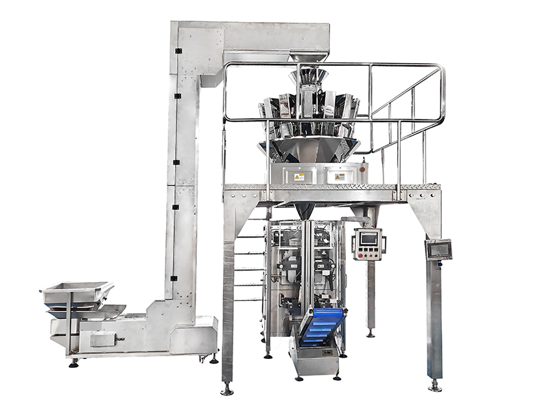 Granule VFFS Vertical Packing Machine Multihead Weigher