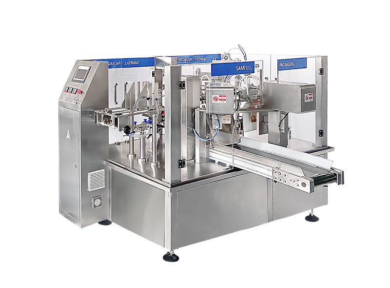 Premade Pouch Filling & Sealing Machine For Pharma