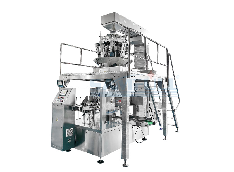 Dumpling Premade Pouch Filling Sealing Machine