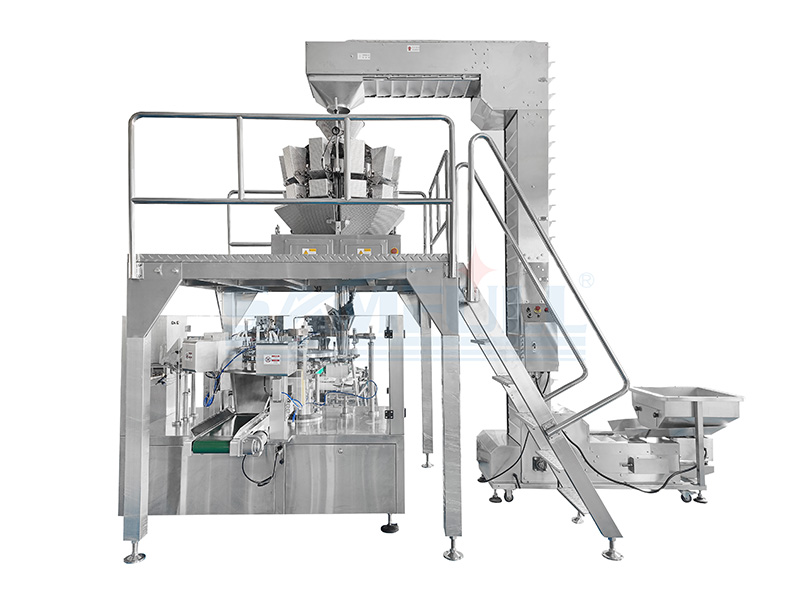 Dumpling Premade Pouch Filling Sealing Machine