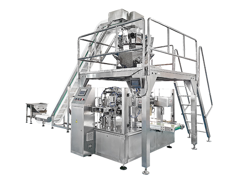 Premade Pouch Filling & Sealing Machine For Pharma