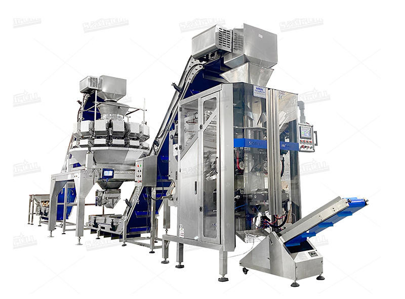 Lettuce VFFS Form Fill Seal Packaging Machine