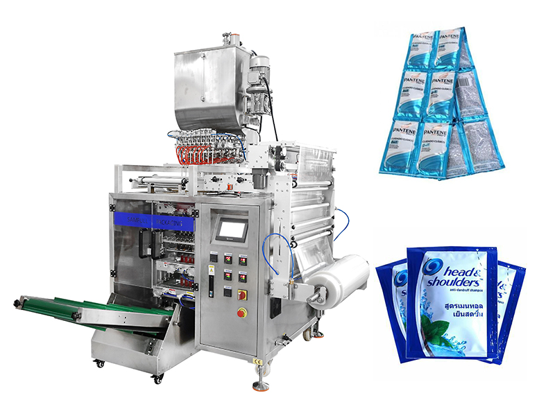 Shampoo Sachet Multilane Packing Machine