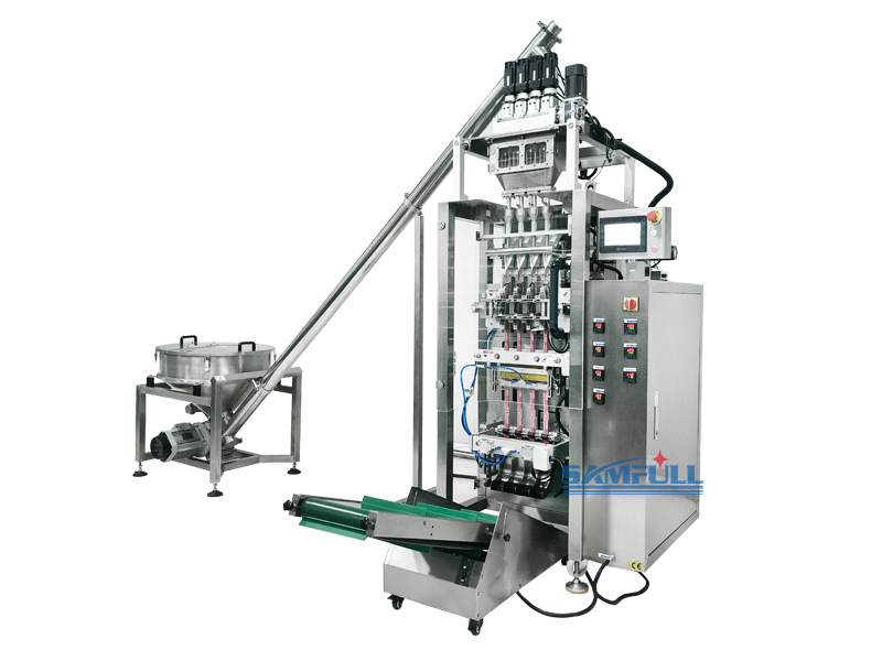 Multilane Sachet Packing Machine For Juice Beverage