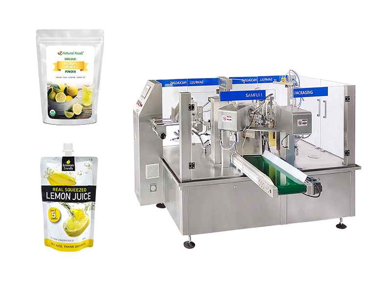 Juice Beverage Doypack Filling Packing Machine