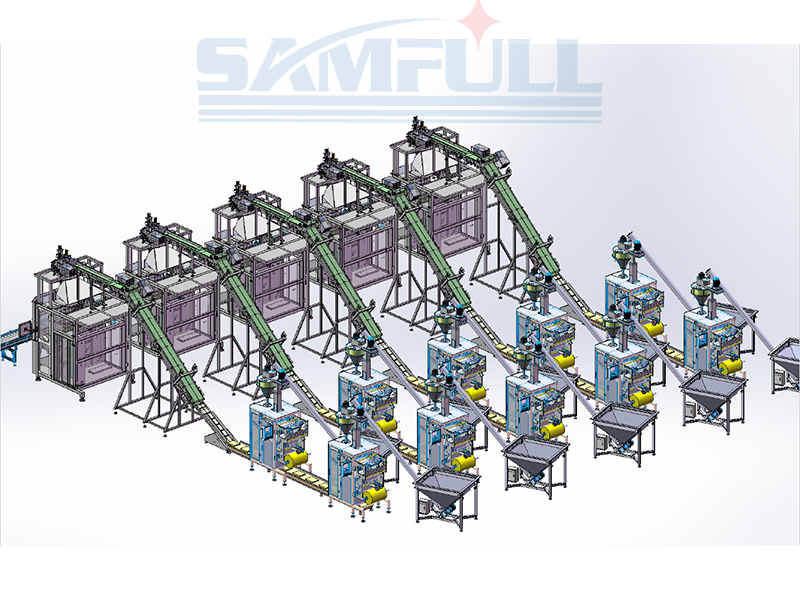 Sugar Bag-in-Bag Counting Repacking Machine