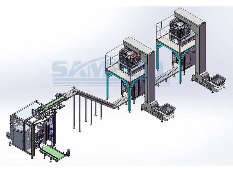 Flour Bag-in-Bag Counting Repacking Machine