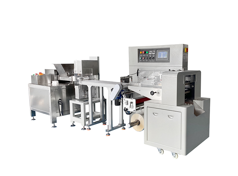 Sugar fondant paste / clay extrude & form fill seal packing machine