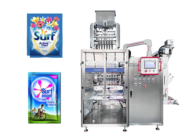 High Production 1-100gr Detergent Sachet Packing Machine