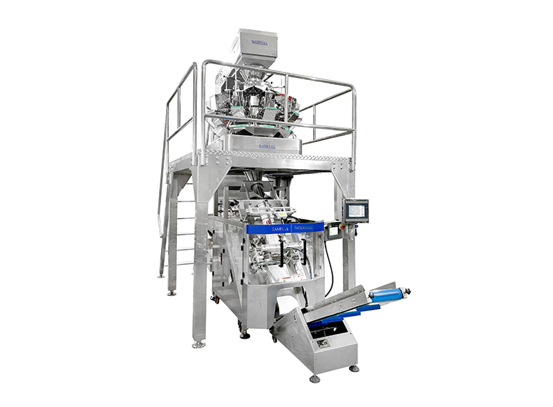 Vegetable Shatterproof Vertical Weighing Packaging Machine